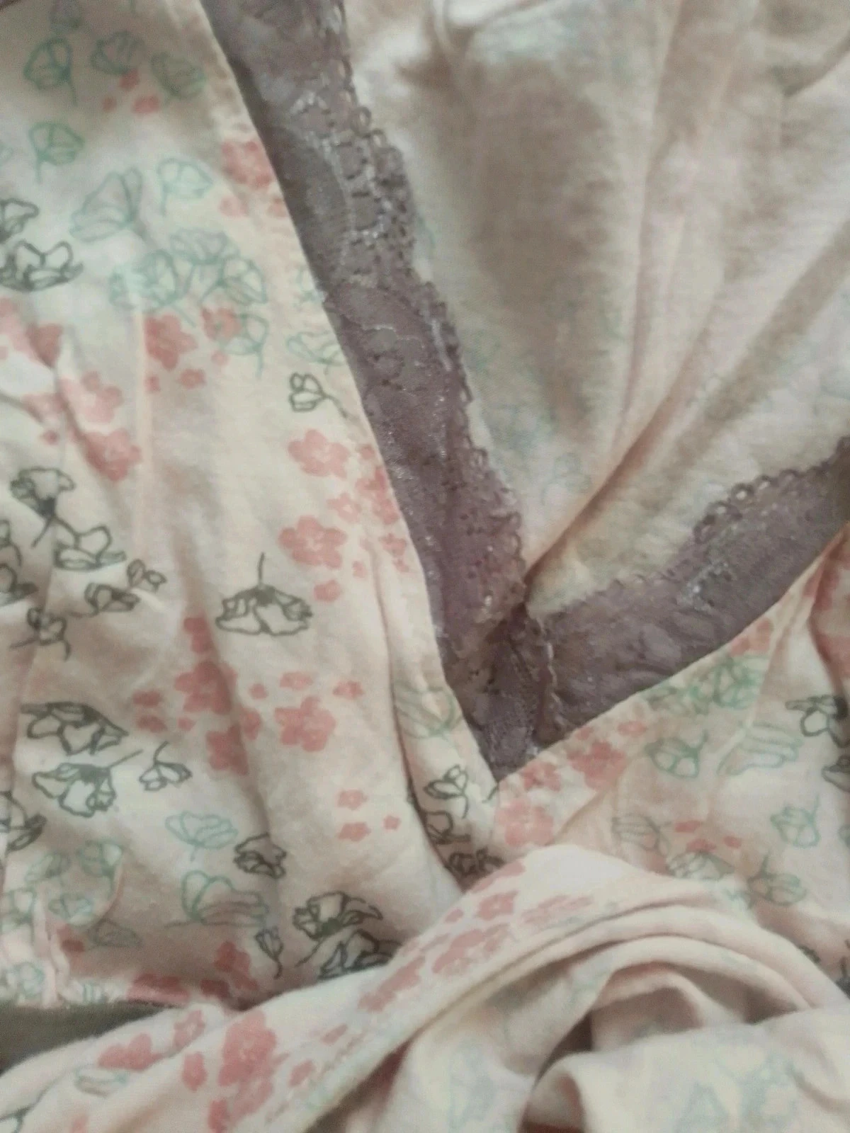 Camisón de mujer de algodón 42 44 – photo 4